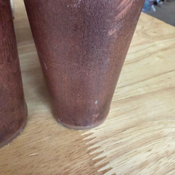 Plus Size Torrid Cream and Brown Platform Shoes with Comfort Design - Size 10.5W - Picture 6 of 10